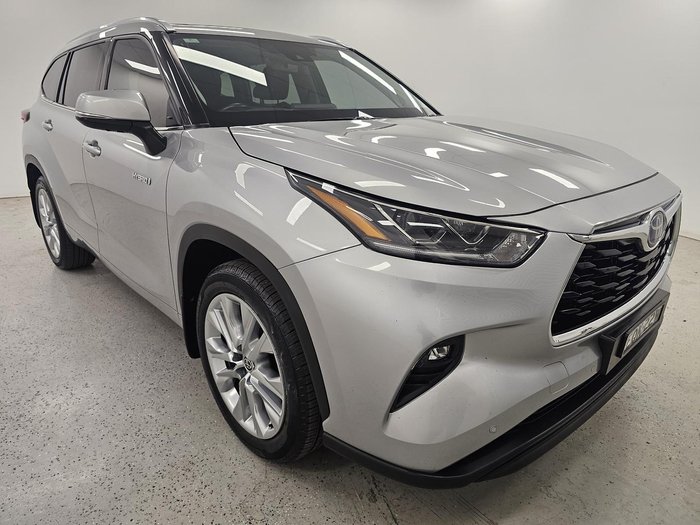 2022 Toyota Kluger Grande AXUH78R 4X4 On Demand Silver Storm