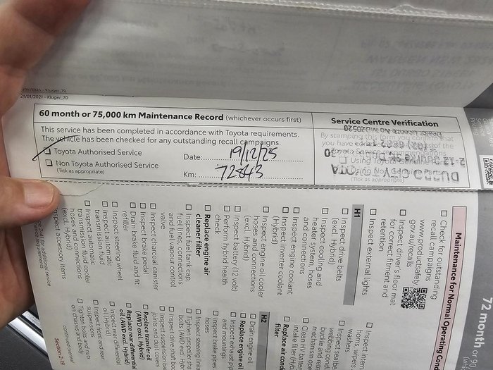 2022 Toyota Kluger Grande AXUH78R 4X4 On Demand Silver Storm