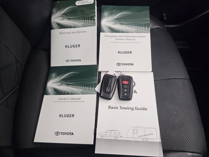 2022 Toyota Kluger Grande AXUH78R 4X4 On Demand Silver Storm