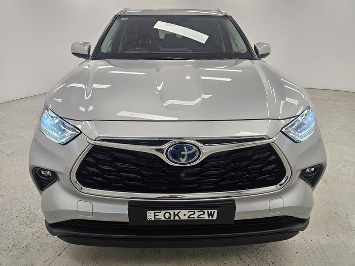 2022 Toyota Kluger Grande AXUH78R 4X4 On Demand Silver Storm