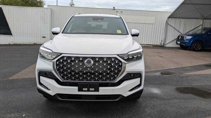 2025 KGM Rexton Ultimate Y461 MY26 4X4 Dual Range Grand White