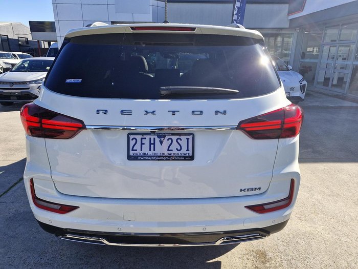 2025 KGM Rexton Ultimate Y461 MY26 4X4 Dual Range Grand White