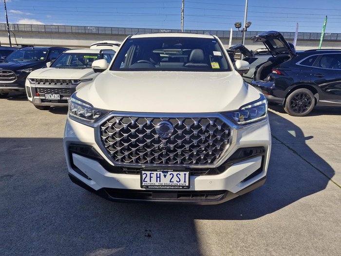 2025 KGM Rexton Ultimate Y461 MY26 4X4 Dual Range Grand White