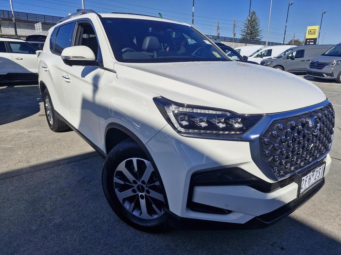 2025 KGM Rexton Ultimate Y461 MY26 4X4 Dual Range Grand White