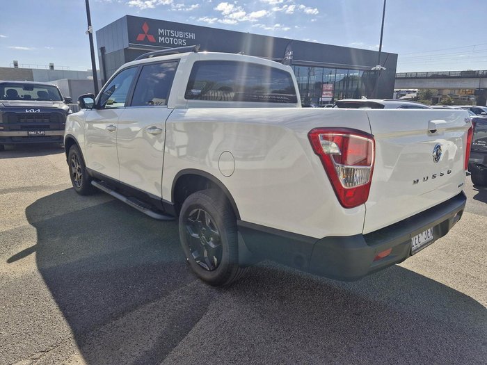 2025 KGM Musso Ultimate Q261 MY26 4X4 Dual Range Grand White