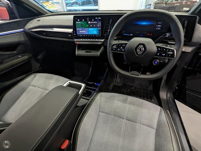 2024 Renault Megane E-Tech Techno EV60 XCB MY24 Shadow Grey with Diamond Black roof