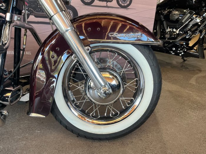 2007 Harley-davidson FLSTN SOFTAIL DELUXE BLACK CHERRY