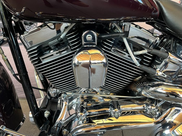 2007 Harley-davidson FLSTN SOFTAIL DELUXE BLACK CHERRY