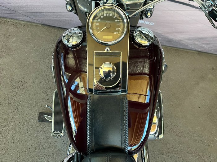 2007 Harley-davidson FLSTN SOFTAIL DELUXE BLACK CHERRY