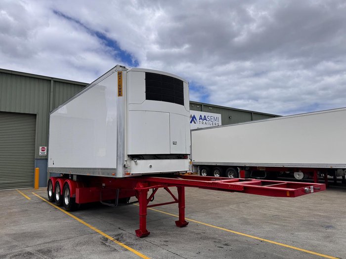 2012 Maxitrans St3 Lead A 12 Pallet -30 Reefer Double Stacker