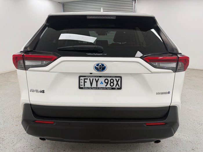 2022 Toyota RAV4 GX AXAH52R Glacier White