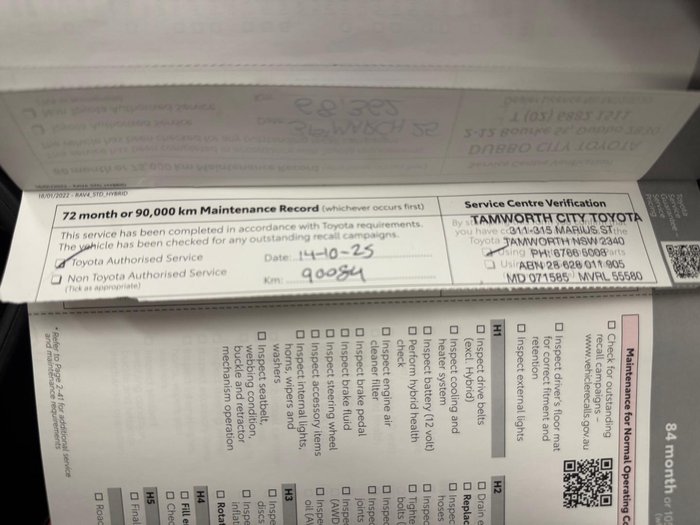 2022 Toyota RAV4 GX AXAH52R Glacier White