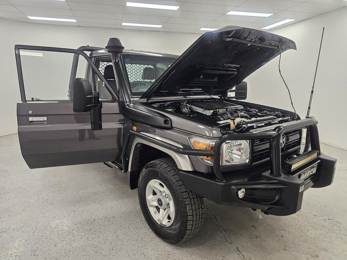 2017 Toyota Landcruiser GX VDJ79R 4X4 Dual Range Graphite