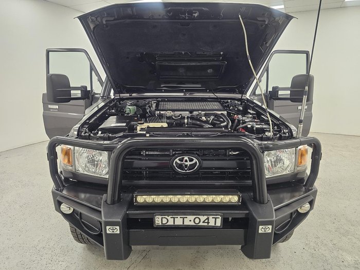 2017 Toyota Landcruiser GX VDJ79R 4X4 Dual Range Graphite