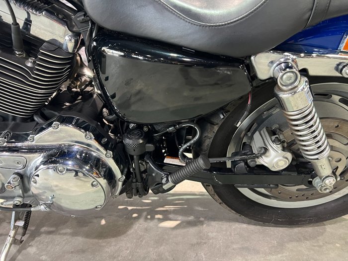 2008 Harley-davidson XL1200C SPORTSTER CUSTOM Blue/Black