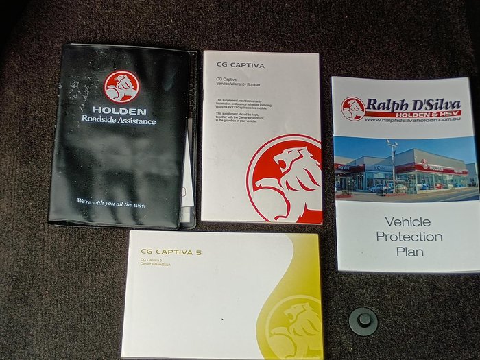 2012 Holden Captiva 5 CG Series II MY12 Summit White