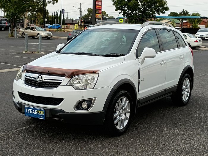 2012 Holden Captiva 5 CG Series II MY12 Summit White