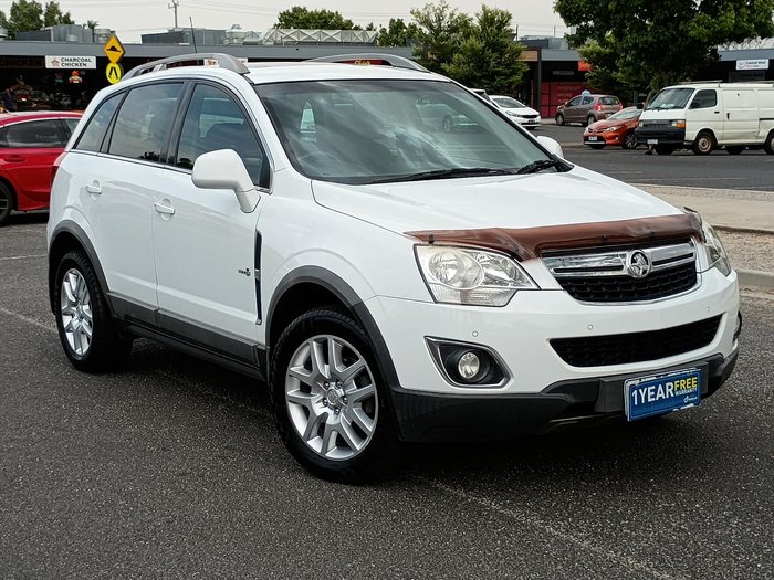 2012 Holden Captiva 5 CG Series II MY12 Summit White