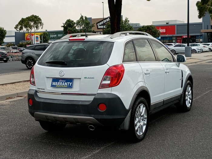 2012 Holden Captiva 5 CG Series II MY12 Summit White