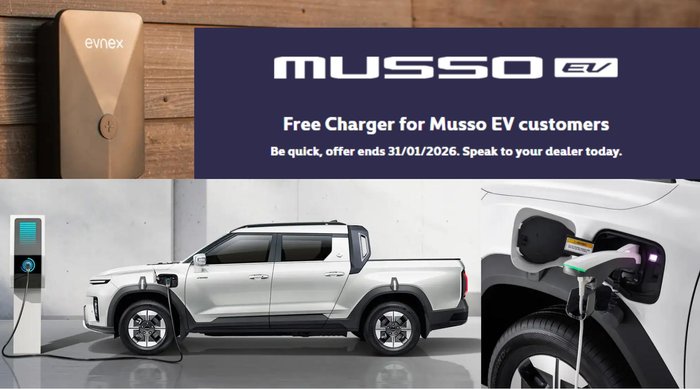 2025 KGM Musso EV 2WD Black Edge