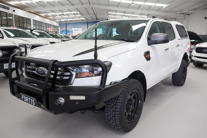 2019 Ford Ranger XLS PX MkIII MY19.75 4X4 Dual Range Arctic White