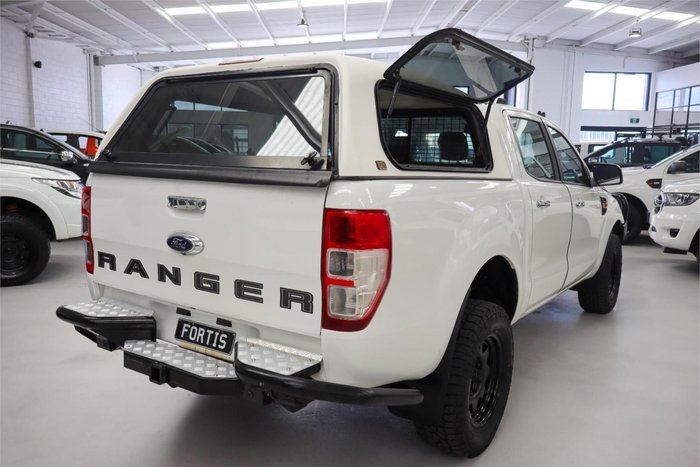 2019 Ford Ranger XLS PX MkIII MY19.75 4X4 Dual Range Arctic White