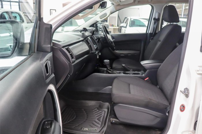 2019 Ford Ranger XLS PX MkIII MY19.75 4X4 Dual Range Arctic White