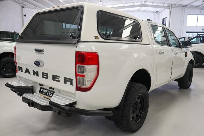 2019 Ford Ranger XLS PX MkIII MY19.75 4X4 Dual Range Arctic White