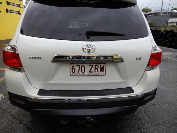 2012 Toyota Kluger KX-R GSU40R MY12 Crystal Pearl