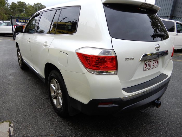 2012 Toyota Kluger KX-R GSU40R MY12 Crystal Pearl