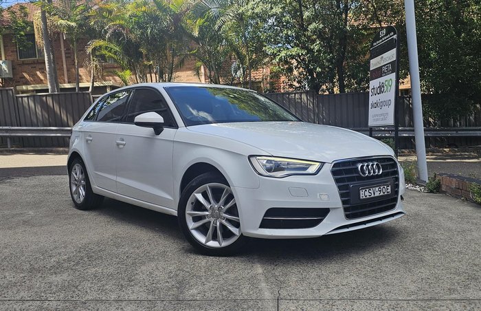 2014 Audi A3 Attraction 8V Glacier White