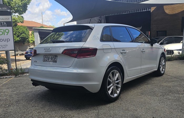 2014 Audi A3 Attraction 8V Glacier White