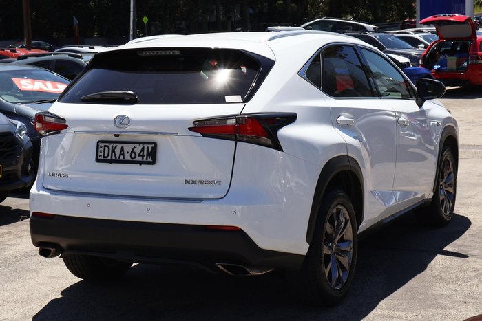 2016 Lexus NX 200t F Sport AGZ15R AWD Sonic Quartz