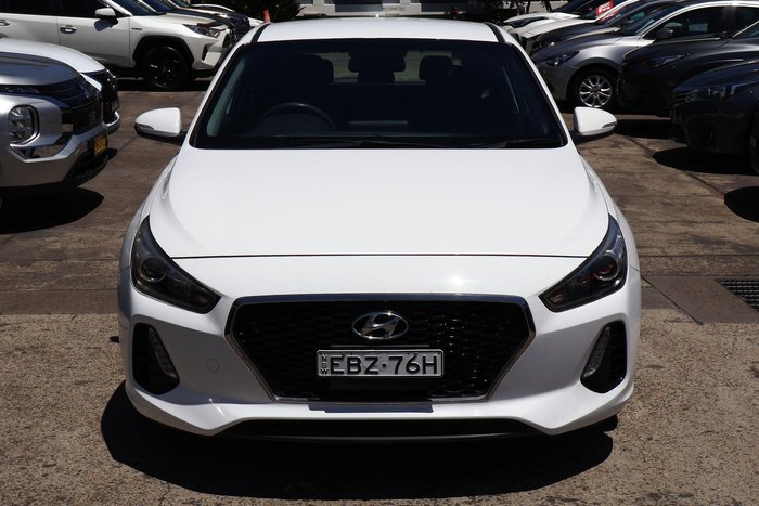 2017 Hyundai i30 Active PD MY18 Polar White