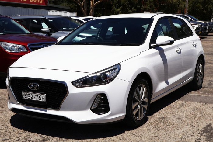 2017 Hyundai i30 Active PD MY18 Polar White