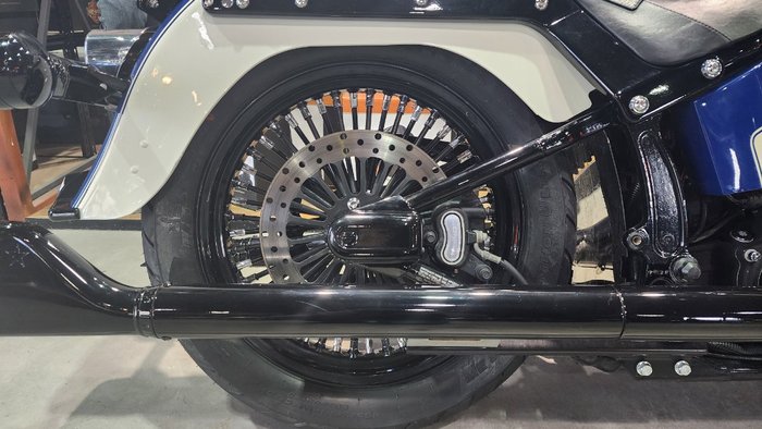 2008 Harley-davidson FLSTC HERITAGE SOFTAIL CLASSIC Blue