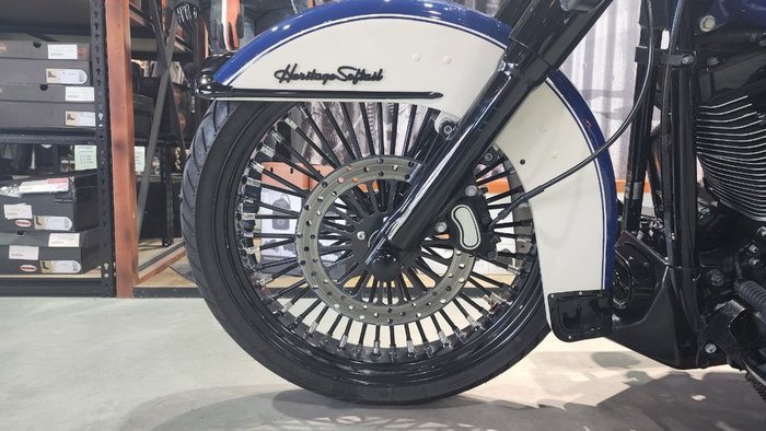 2008 Harley-davidson FLSTC HERITAGE SOFTAIL CLASSIC Blue