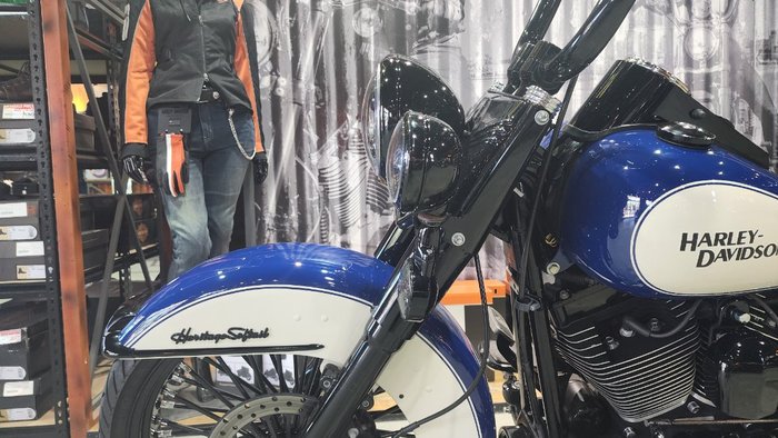 2008 Harley-davidson FLSTC HERITAGE SOFTAIL CLASSIC Blue