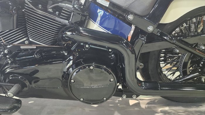 2008 Harley-davidson FLSTC HERITAGE SOFTAIL CLASSIC Blue