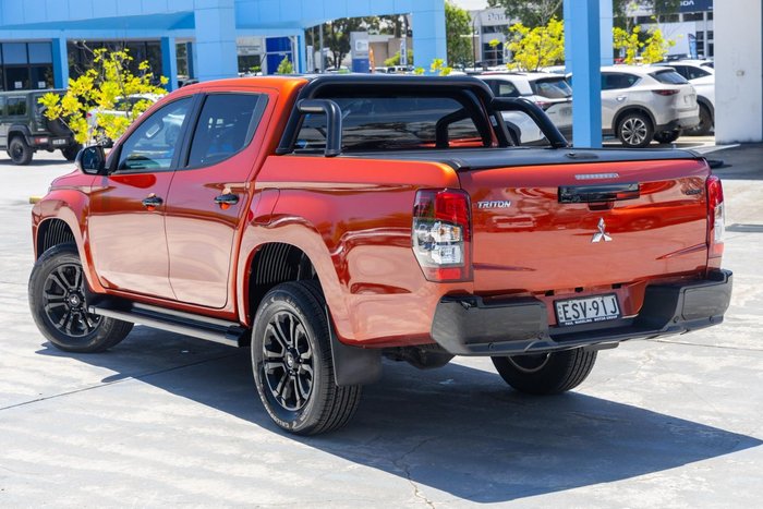 2022 Mitsubishi Triton GSR MR MY22 4X4 Dual Range Sunflare Orange with Black Roof