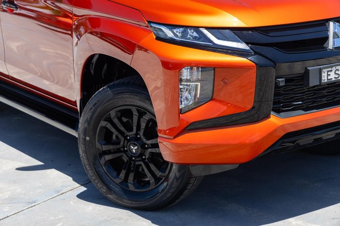 2022 Mitsubishi Triton GSR MR MY22 4X4 Dual Range Sunflare Orange with Black Roof