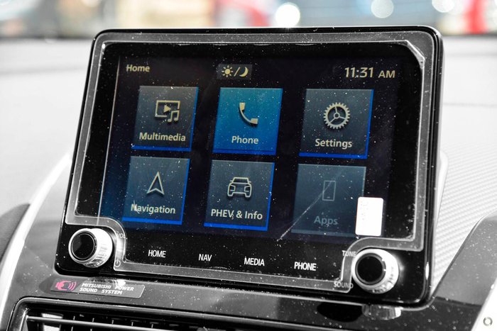 2025 Mitsubishi Eclipse Cross PHEV Exceed YB MY24 AWD White Diamond