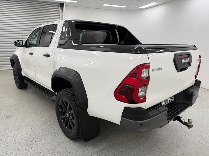 2023 Toyota Hilux Rogue GUN126R 4X4 Dual Range Glacier White
