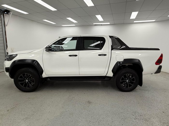 2023 Toyota Hilux Rogue GUN126R 4X4 Dual Range Glacier White