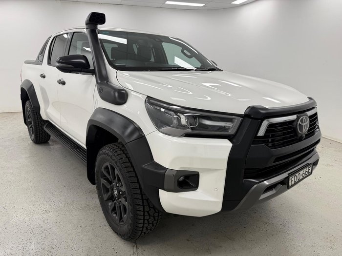 2023 Toyota Hilux Rogue GUN126R 4X4 Dual Range Glacier White