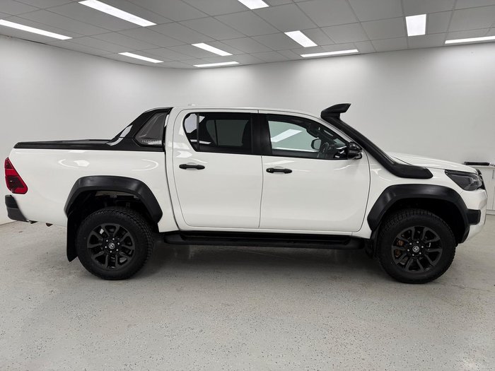 2023 Toyota Hilux Rogue GUN126R 4X4 Dual Range Glacier White