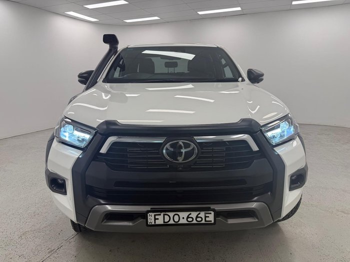 2023 Toyota Hilux Rogue GUN126R 4X4 Dual Range Glacier White