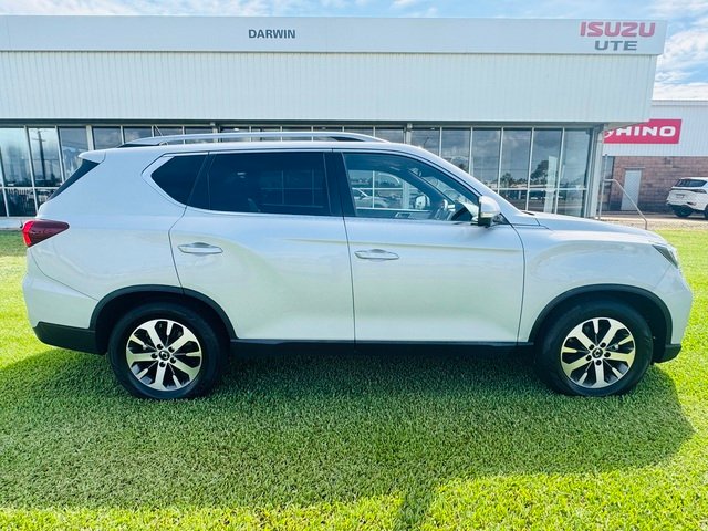 2022 Ssangyong Rexton Rexton Ultimate 2.2T Diesel Auto 4WD MY23 (Black Leather) Fine Silver Metallic