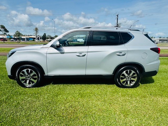 2022 Ssangyong Rexton Rexton Ultimate 2.2T Diesel Auto 4WD MY23 (Black Leather) Fine Silver Metallic
