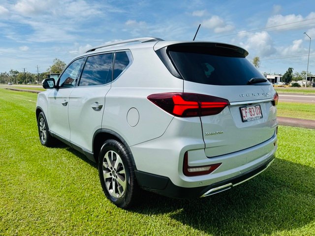2022 Ssangyong Rexton Rexton Ultimate 2.2T Diesel Auto 4WD MY23 (Black Leather) Fine Silver Metallic